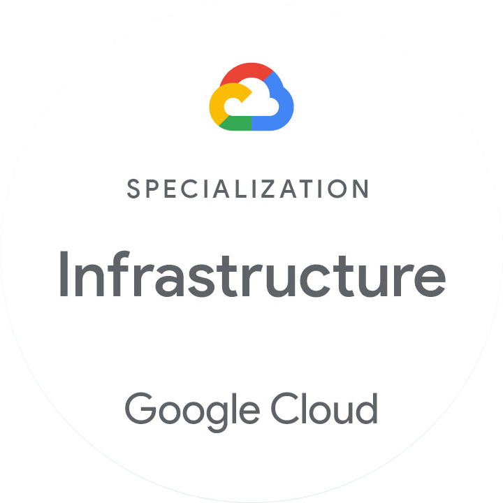 Specialization Infrastructure Google Cloud