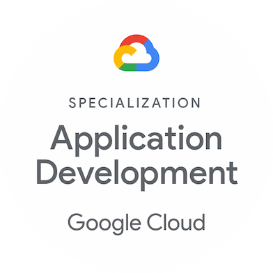Specialization Application Development Google Cloud